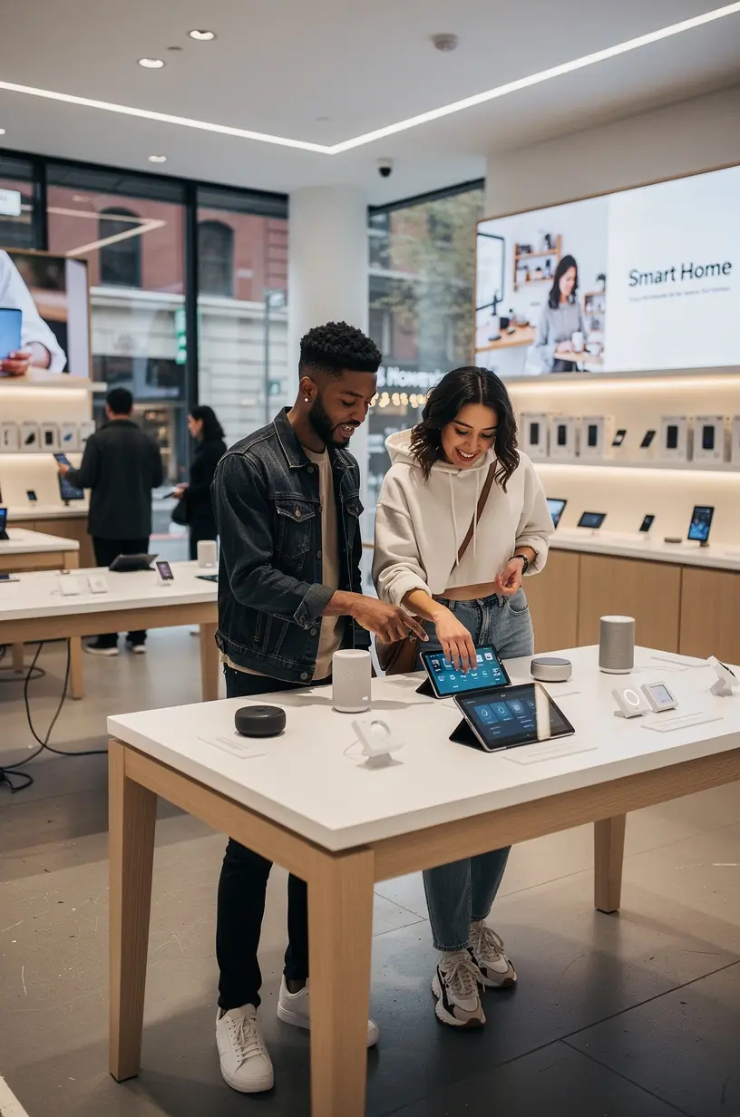 Illustration of cloud storage improving daily life efficiency.